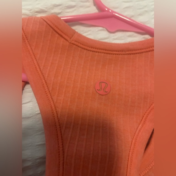 Lululemon Orange Ebb to Street Cropped Racerback
Tank - Picture 3 of 4
